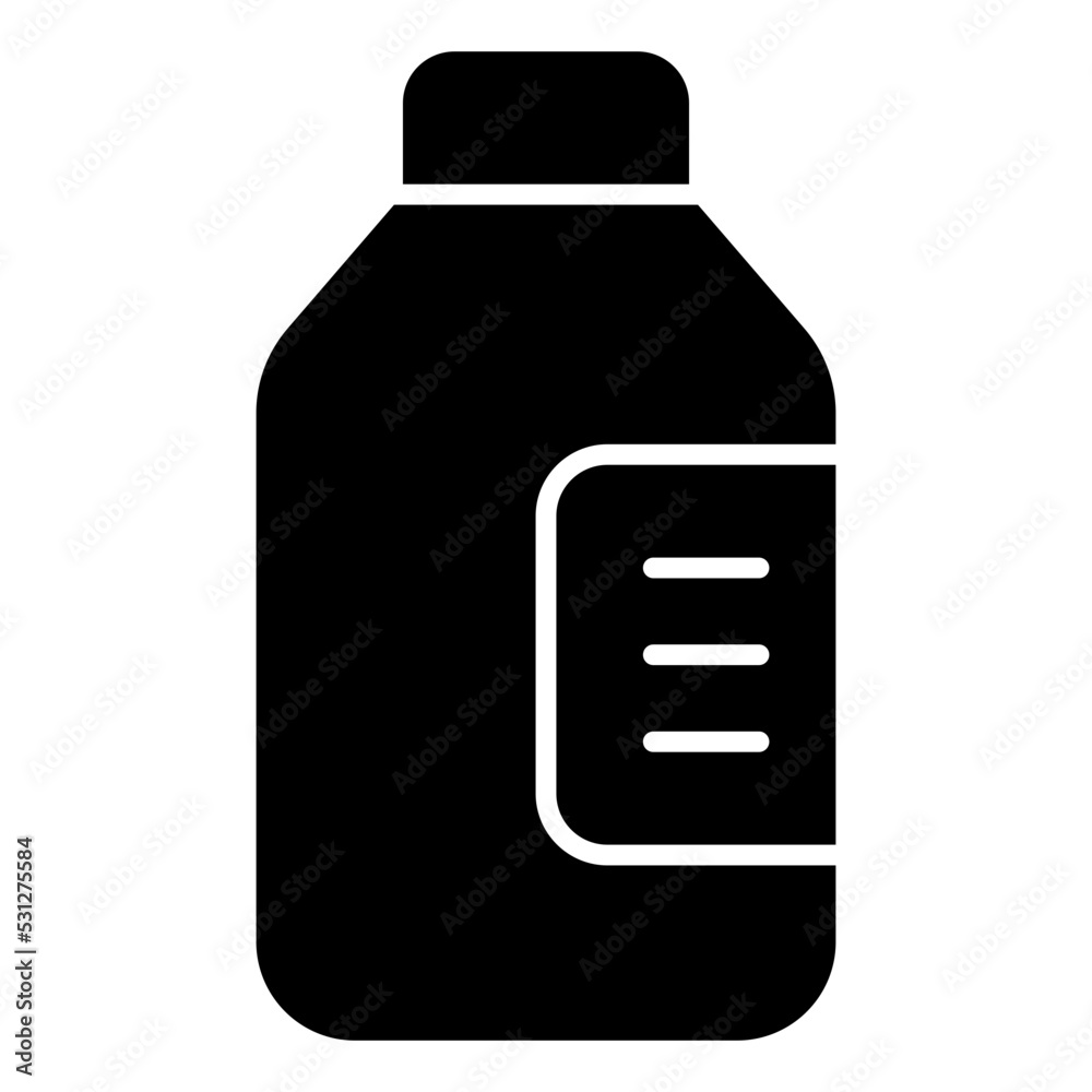 Perfect design icon of syrup bottle Perfect design icon of syrup bottle