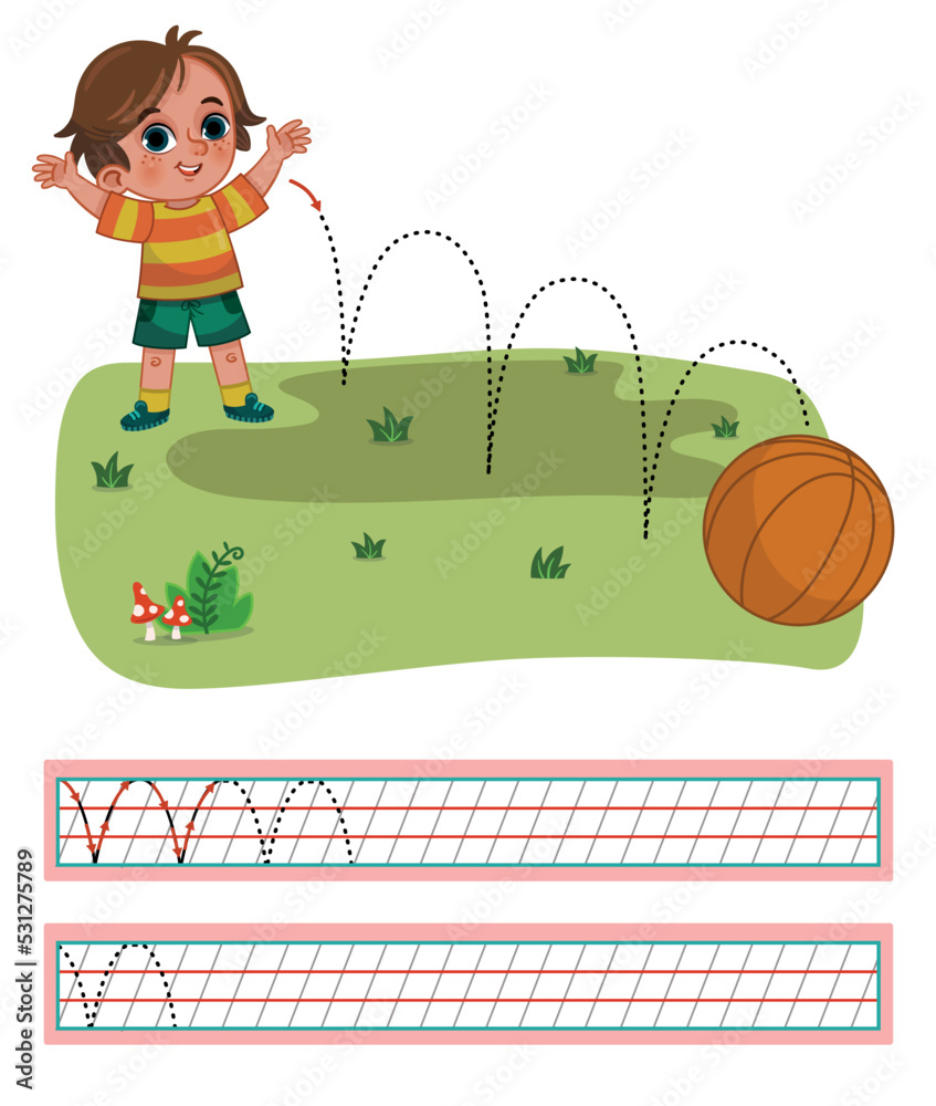 Pre-Writing Practice for Preschool and Primary School Children