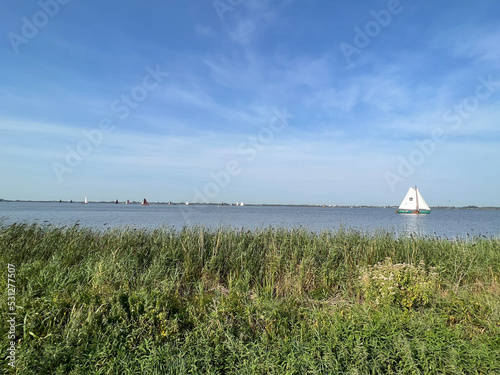 Sailboat at the Goiingarypster puollen lake photo