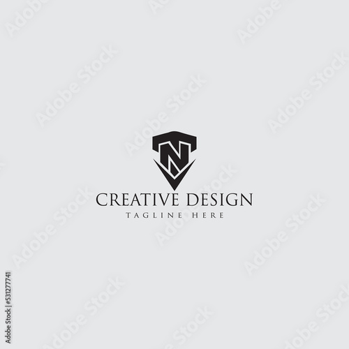 Free Download Monogram Tnv logo design - GFXLoad