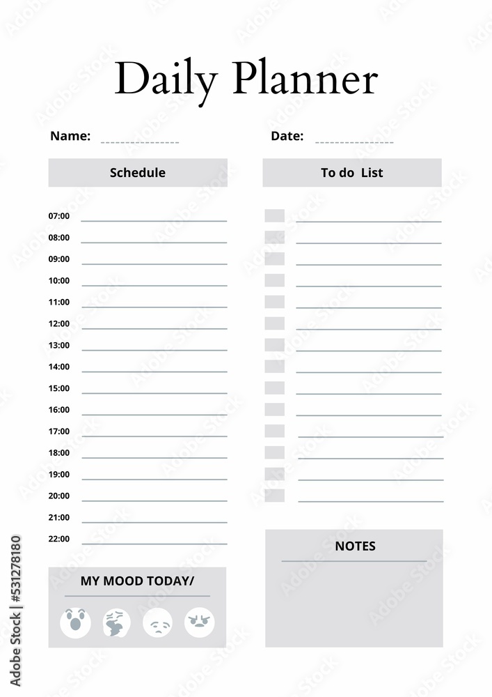 Daily Planner Daily Planner