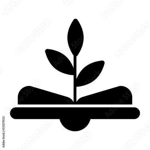 Perfect design icon of education growth 