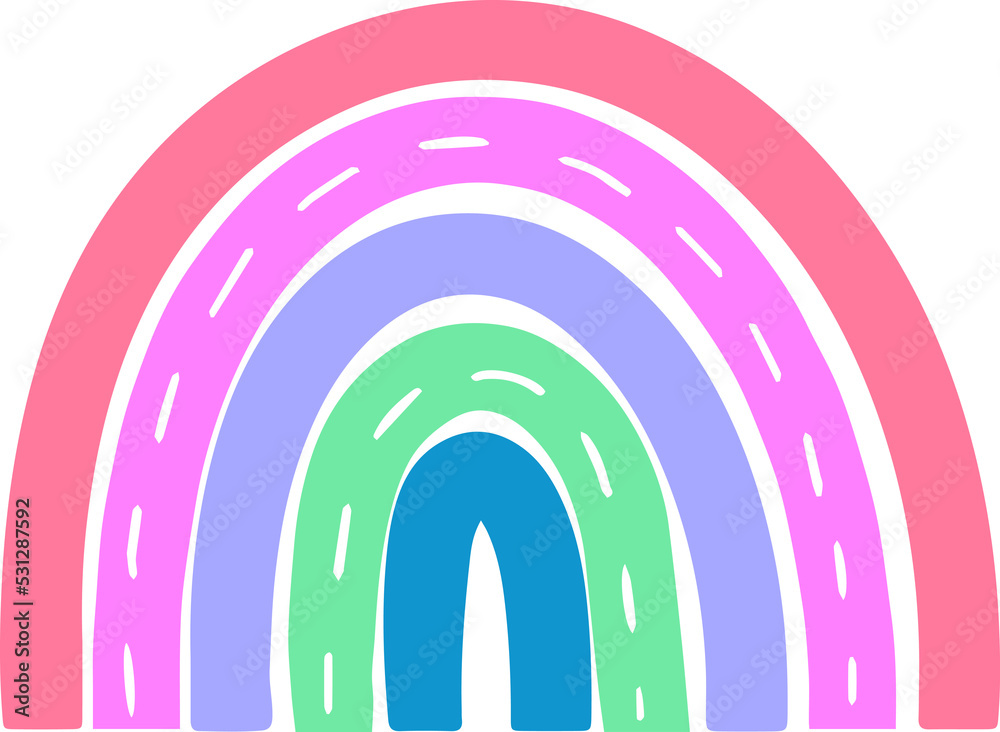 Colorful rainbow pattern Illustration
Colorful rainbow pattern Illustration