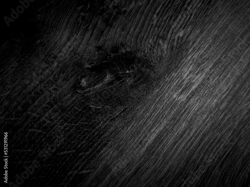 Czarne drewno tło photo
