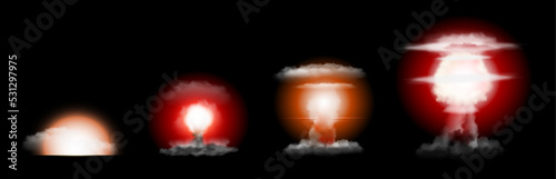 Realistic Explosion Stages