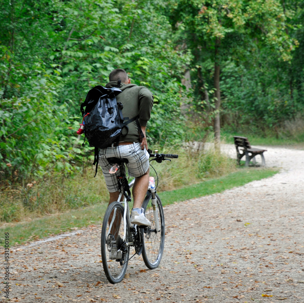 Naklejka premium radfahrer