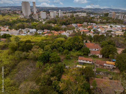 Fotos aéreas de região nobre em Valinhos no estado de São Paulo