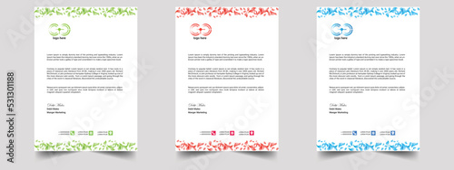 creative letterhead design