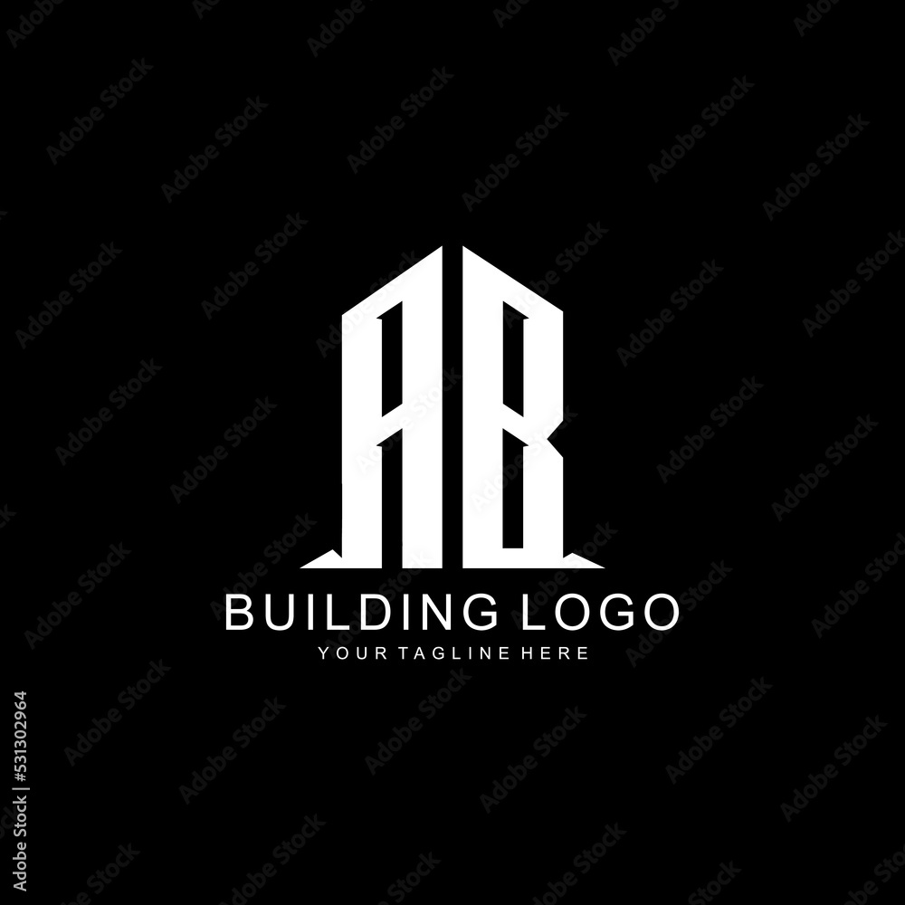 AB Monogram - Building Logo Design Ideas