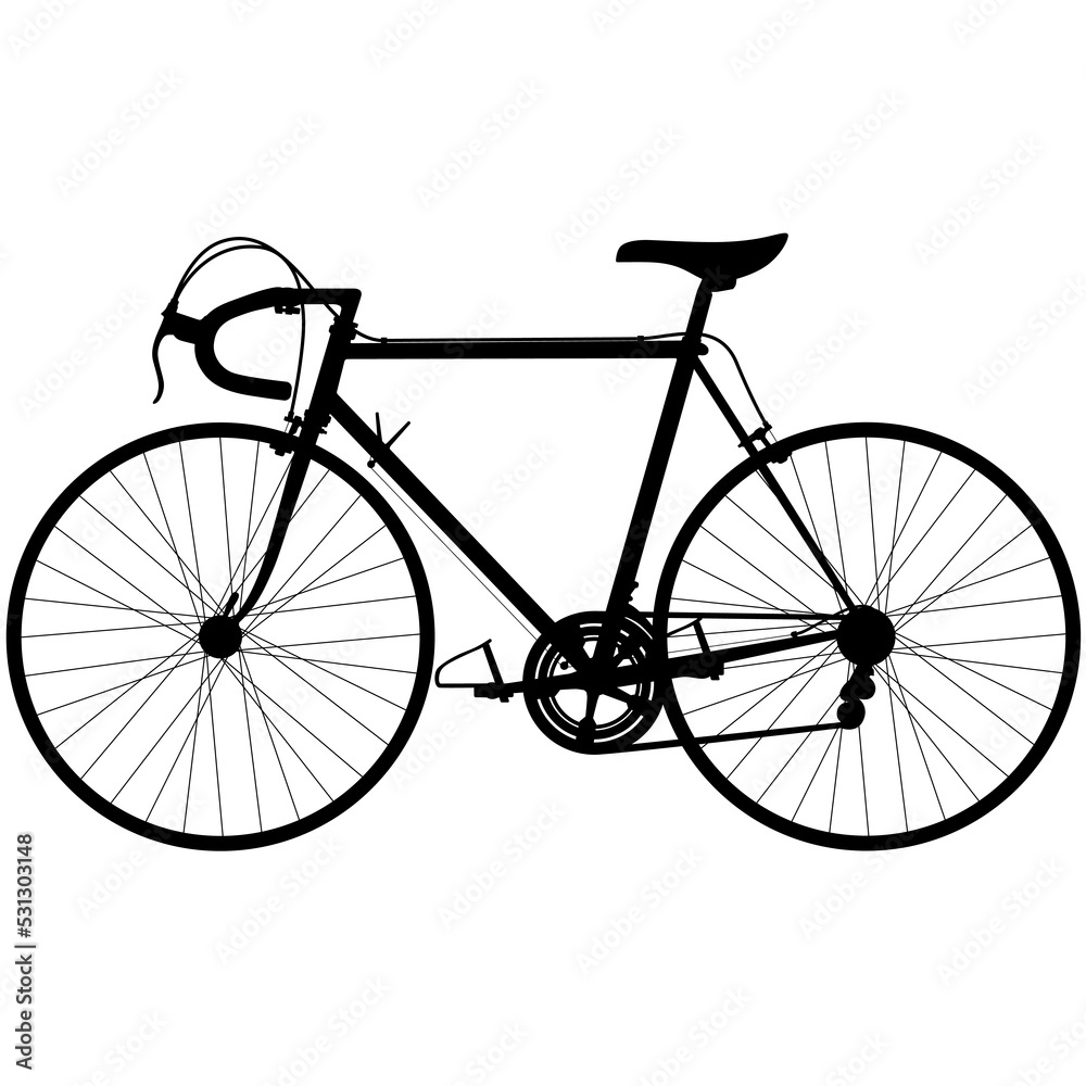 Old racer bike top