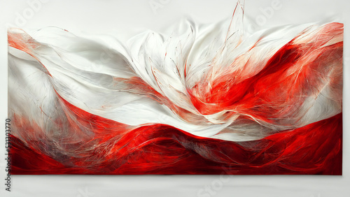 beautiful abstract red and white background 4k