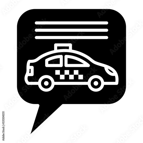 Chat Glyph Icon