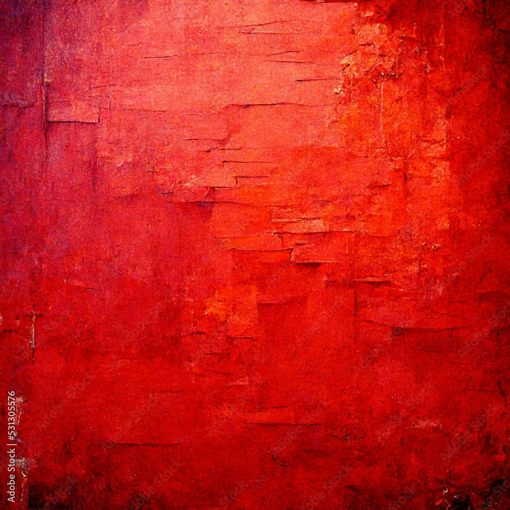 Obraz premium An illustration of a high resolution red textured background