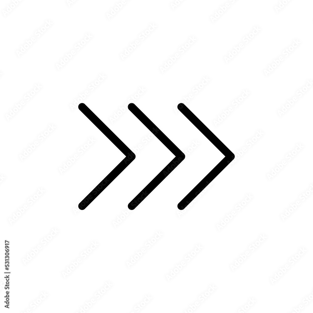 Arrow sign symbol line icon suitable for any purpose Arrow sign symbol line icon suitable for any purpose