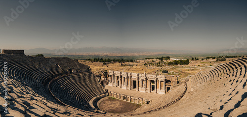 Hierapolis ancient city Pamukkale Turcja 