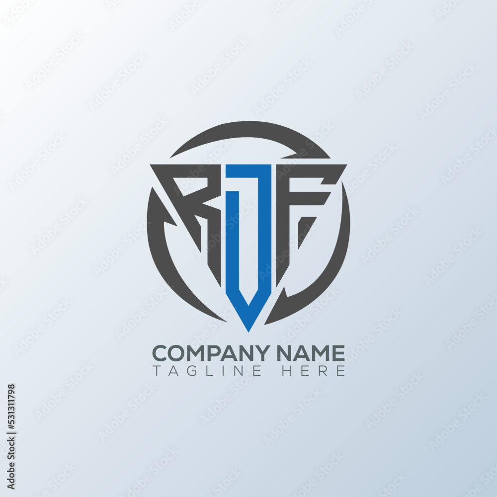 tema submarino prueba RDF triangle letter logo design with the circle element. RDF letter logo  creative design with vector graphic vector de Stock | Adobe Stock