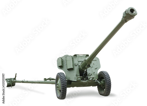 Soviet gun D 44, caliber 85mm. Adopted in 1946