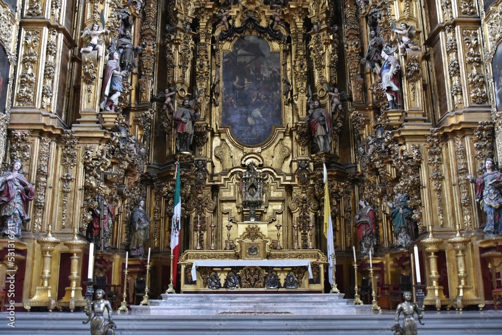 Altar of the Kings, Mexico City Metropolitan Cathedral