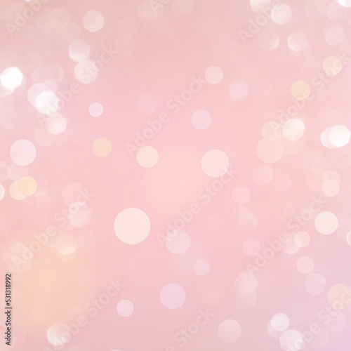 Beautiful pink bokeh background perfect for Party, Anniversary, Birthdays, Festive, Holiday, Valentines Day or Wedding Invitations. Free space for text.