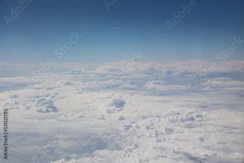 Aerial view above the clouds  © Sophie BENARD