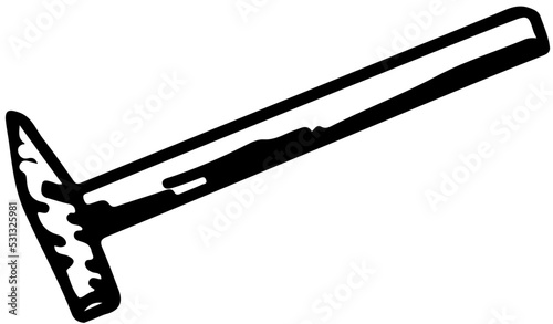 cabinetmaker's and carpenter's tools carpenter’s hammer in vector