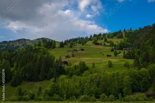 Simmenfälle is a powerful waterfall near Oberried in the Berner Oberland region of Switzerland.