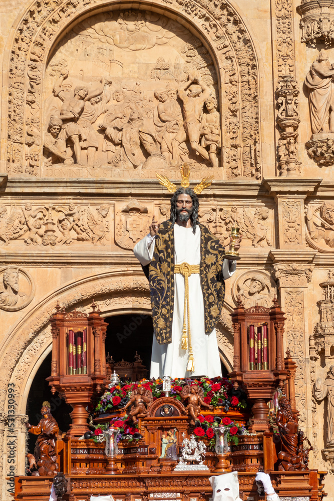 PROCESION DE SEMANA SANTA SALAMANCA 2022 INTERÉS TURÍSTICO INTERNACIONAL 9 Abril sabado de pasion cofradia penitencial del rosario
