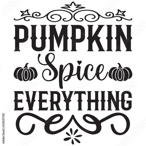 pumpkin spice everything