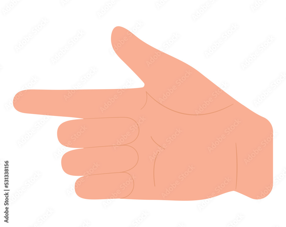 pointing finger design
