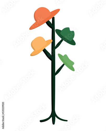 hat rack design