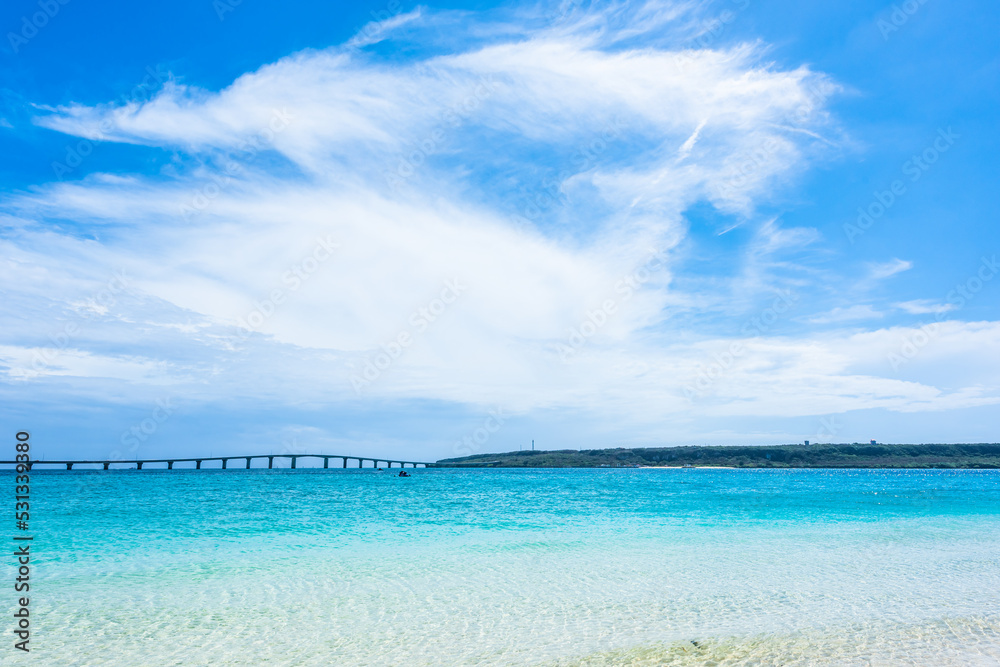 沖縄県宮古島の美しい海