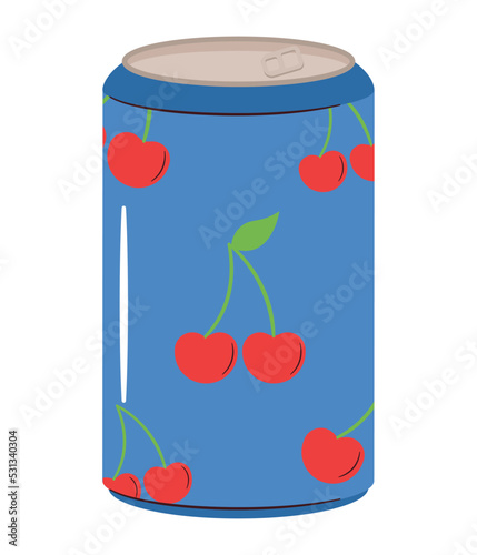 cherry beverage can