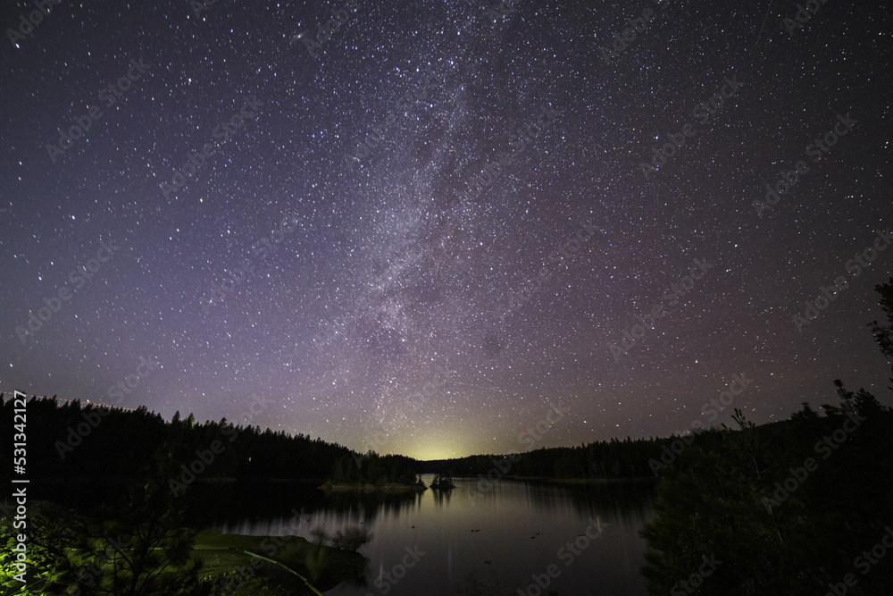 Milky Way Above Paradise Lake