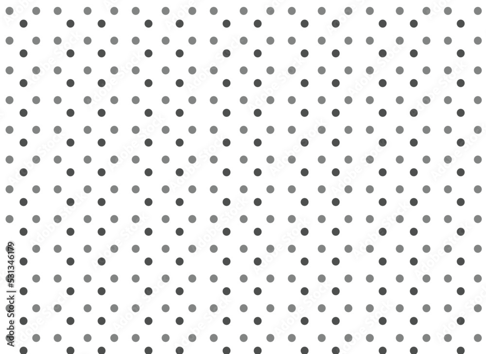 Cute pastel black polka dot pattern background vector. Cute pastel black polka dot pattern background vector.