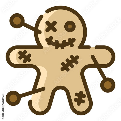 voodoo two tone icon