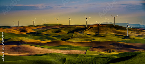 Palouse wind power photo