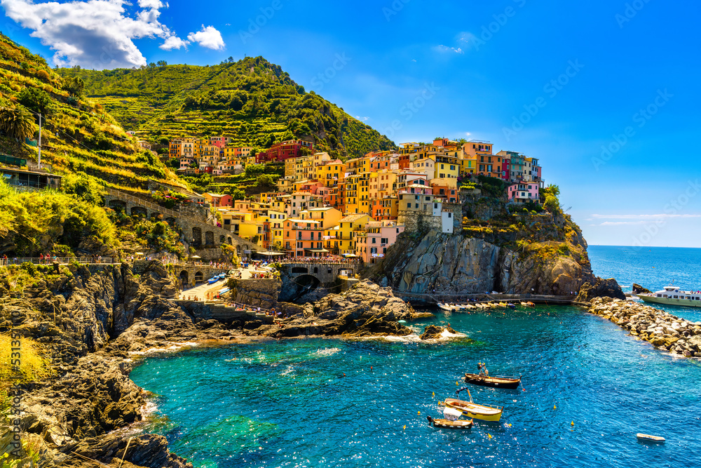 CinqueTerre on a beautiful day