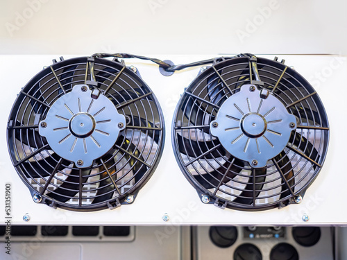 Air conditioner block. Frag...