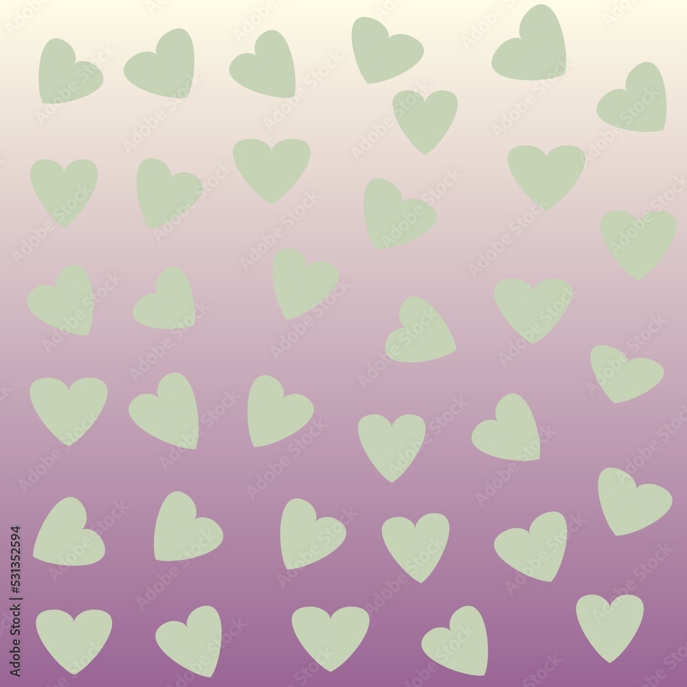 heart shape pattern on soft gradient color pink, green, blue, green, yellow, purple, grey, white, orange for mobile them, wallpaper, or background heart shape pattern on soft gradient color pink, green, blue, green, yellow, purple, grey, white, orange for mobile them, wallpaper, or background