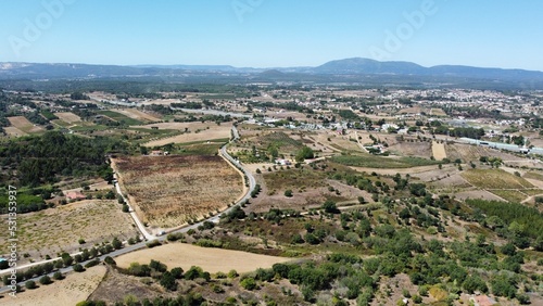 Wallpaper Mural Drone shot over Portugal countryside Torontodigital.ca