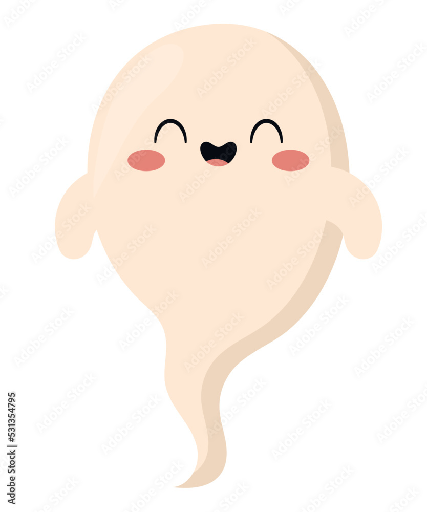 Obraz premium smiling ghost design