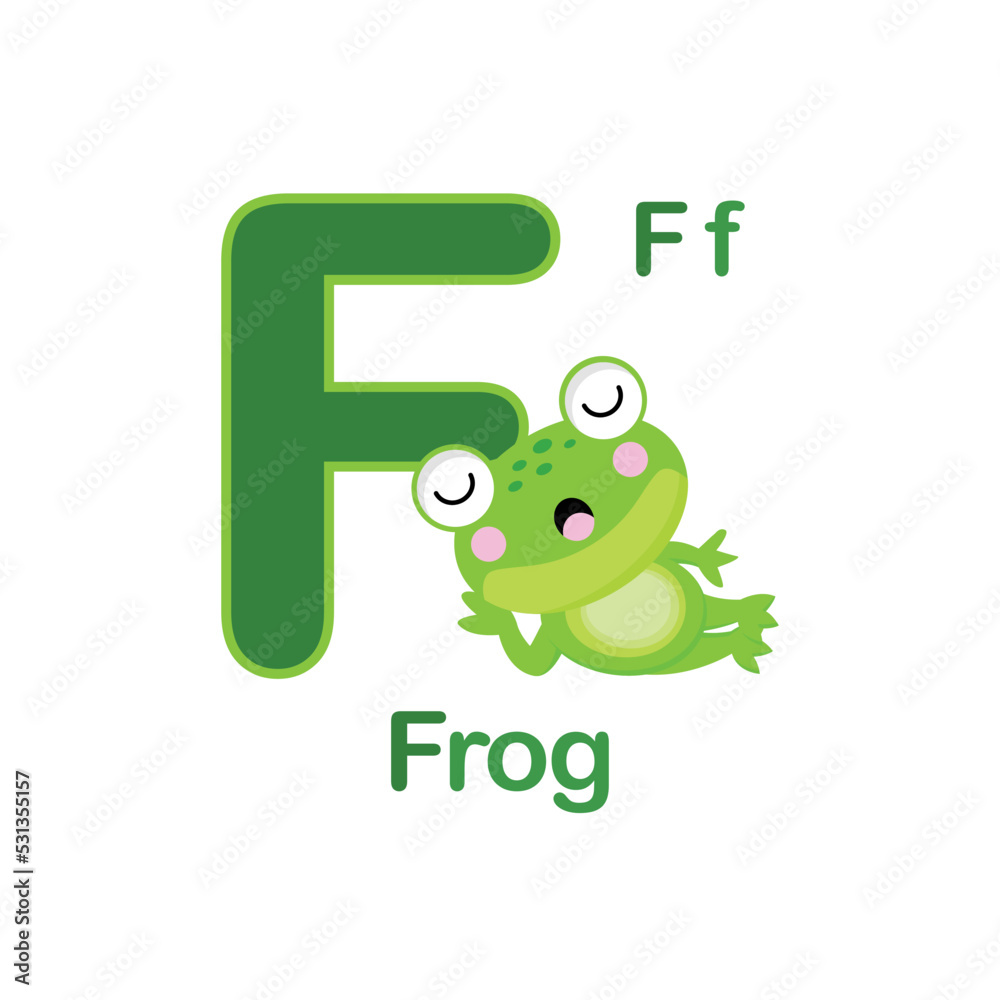 Cute Animals alphabet for kids education. Cute Animals alphabet for kids education.