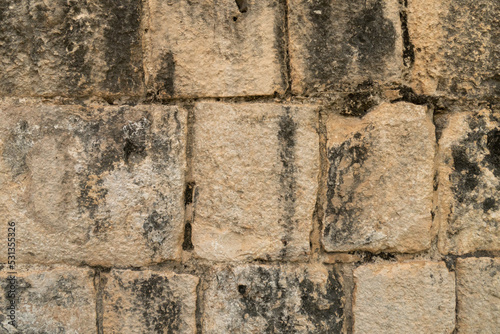bricks that make up the ancient pyramids of mexico