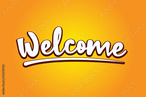 Welcome Text Effect