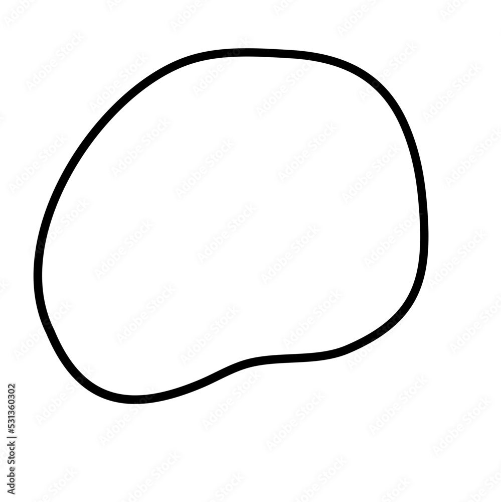 Abstract blob organic modern shape background Abstract blob organic modern shape background