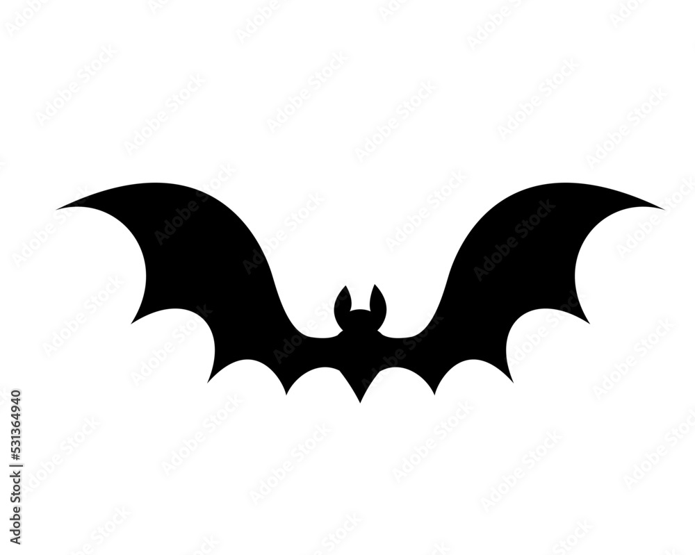 Fototapeta premium halloween bat silhouette