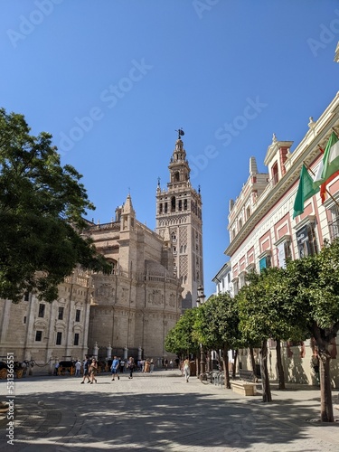 Catedral de Sevilla, La Giralda Tower, Seville Cathedral, Seville, Andalusia, Spain