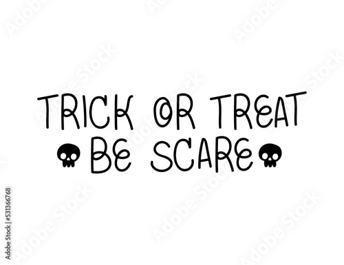 trick or treat letters