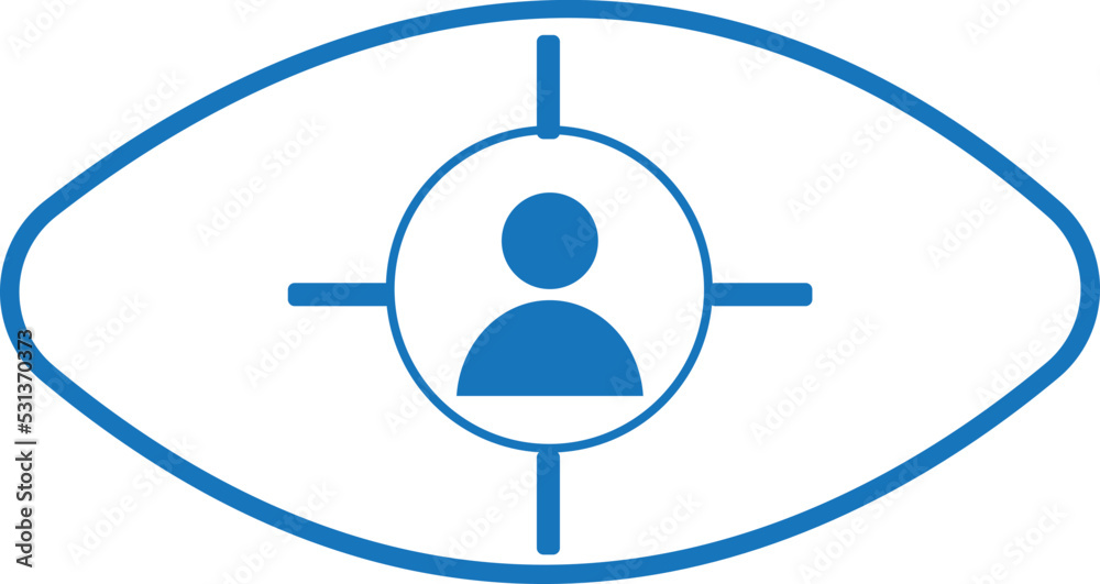 Visibility icon, visual symbol vector Visibility icon, visual symbol vector