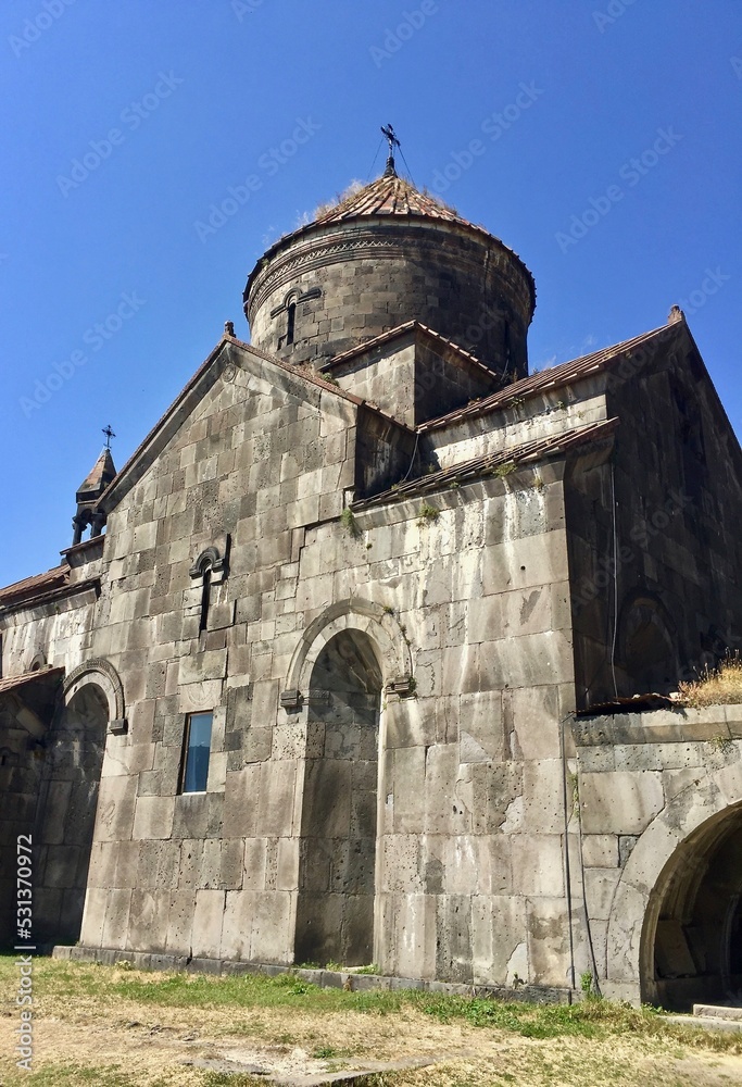 Fototapeta premium Monastery Haghpat in Armenia is a medieval monastery complex, built between the 10th and 13th century. Unesco World Heritage Site.
